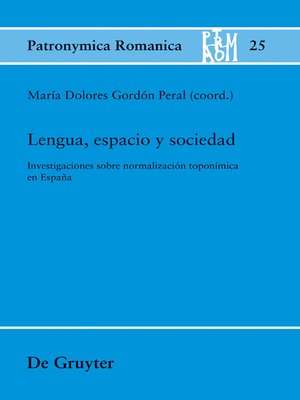 cover image of Lengua, espacio y sociedad